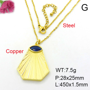 Fashion Copper Necklace  F7N400002ahlv-J40