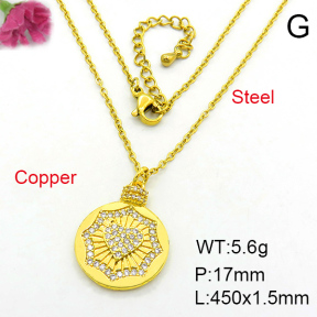 Fashion Copper Necklace  F7N400005vhkb-J40