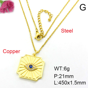 Fashion Copper Necklace  F7N400011ahjb-J40