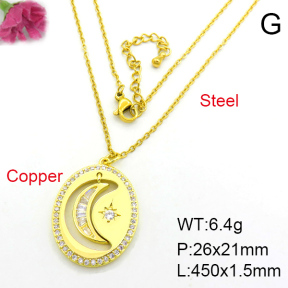 Fashion Copper Necklace  F7N400012ahlv-J40