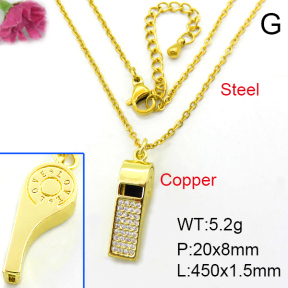 Fashion Copper Necklace  F7N400016ahjb-J40