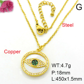 Fashion Copper Necklace  F7N400019ahlv-J40