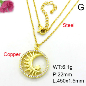 Fashion Copper Necklace  F7N400021ahjb-J40