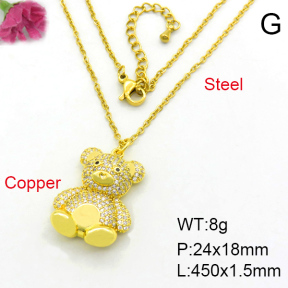 Fashion Copper Necklace  F7N400024vhnv-J40