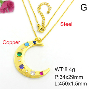 Fashion Copper Necklace  F7N400025vhmv-J40
