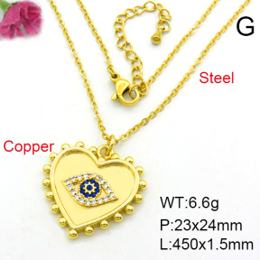 Fashion Copper Necklace  F7N400029vhkb-J40