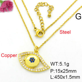 Fashion Copper Necklace  F7N400030vhkb-J40