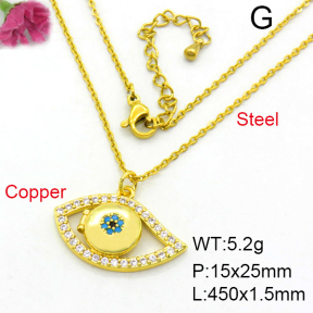 Fashion Copper Necklace  F7N400031vhkb-J40