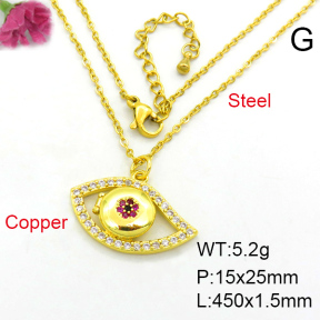Fashion Copper Necklace  F7N400032vhkb-J40