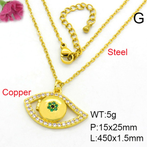 Fashion Copper Necklace  F7N400033vhkb-J40