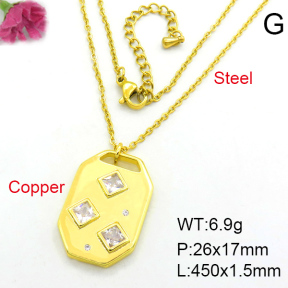 Fashion Copper Necklace  F7N400035vhkb-J40
