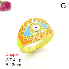 Fashion Copper Ring  F7R300002bhia-J40