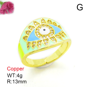 Fashion Copper Ring  F7R300003bhia-J40