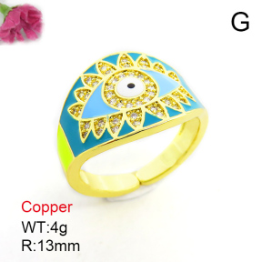 Fashion Copper Ring  F7R300007bhia-J40