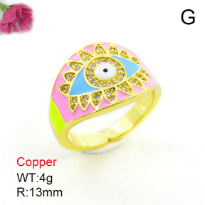 Fashion Copper Ring  F7R300008bhia-J40