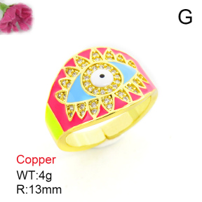 Fashion Copper Ring  F7R300009bhia-J40