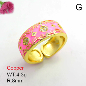 Fashion Copper Ring  F7R300013ahjb-J40