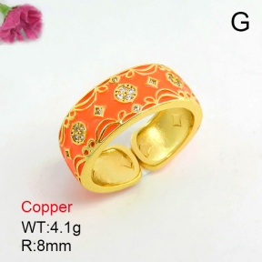Fashion Copper Ring  F7R300014ahjb-J40