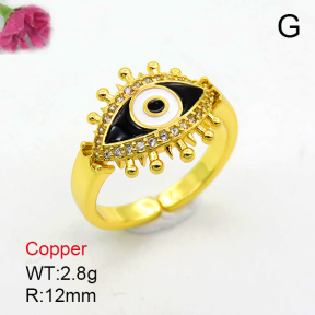 Fashion Copper Ring  F7R300022bhia-J40