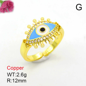 Fashion Copper Ring  F7R300026bhia-J40