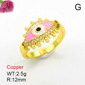 Fashion Copper Ring  F7R300028bhia-J40