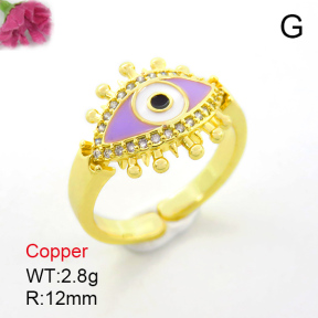 Fashion Copper Ring  F7R300029bhia-J40