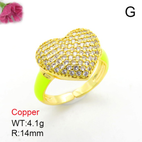 Fashion Copper Ring  F7R400003ahjb-J40