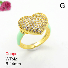Fashion Copper Ring  F7R400008ahjb-J40