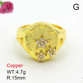 Fashion Copper Ring  F7R400012vhha-J40