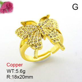 Fashion Copper Ring  F7R400015bhia-J40