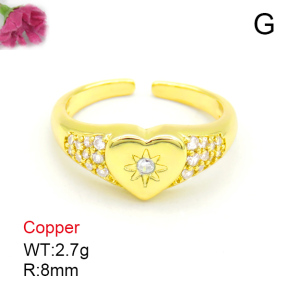 Fashion Copper Ring  F7R400019vhha-J40