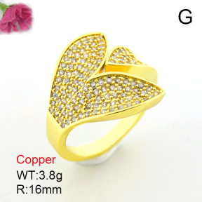 Fashion Copper Ring  F7R400023ahjb-J40