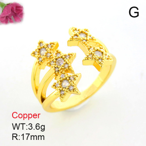 Fashion Copper Ring  F7R400025bhia-J40