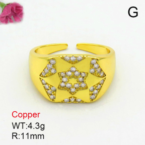 Fashion Copper Ring  F7R400026vhha-J40