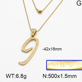 SS Necklace  5N4000303vbpb-317