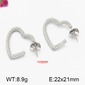 Fashion Copper Earrings  F5E200054bbov-J131