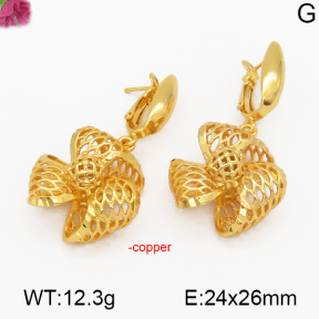 Fashion Copper Earrings  F5E200075bhva-J131