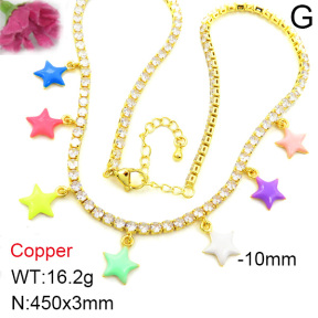 Fashion Copper Necklace  F7N400037vhov-L002