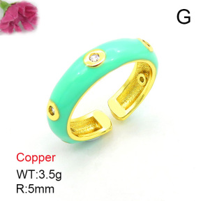 Fashion Copper Ring  F7R300030ablb-L002