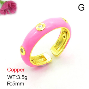 Fashion Copper Ring  F7R300031ablb-L002