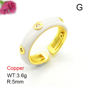 Fashion Copper Ring  F7R300032ablb-L002