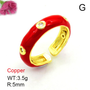 Fashion Copper Ring  F7R300033ablb-L002