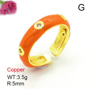 Fashion Copper Ring  F7R300036ablb-L002