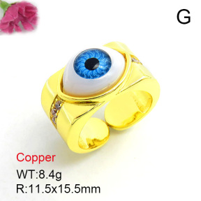 Fashion Copper Ring  F7R300037ablb-L002