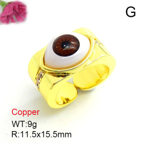 Fashion Copper Ring  F7R300039ablb-L002