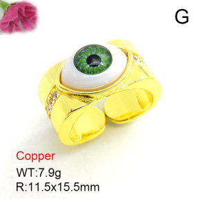 Fashion Copper Ring  F7R300040ablb-L002
