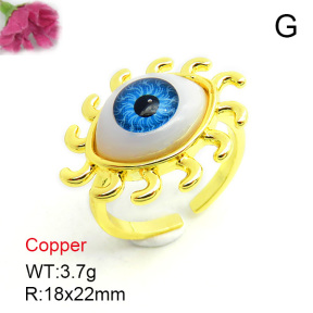 Fashion Copper Ring  F7R300042ablb-L002