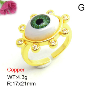Fashion Copper Ring  F7R300045vbll-L002