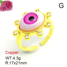 Fashion Copper Ring  F7R300048vbll-L002