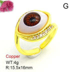 Fashion Copper Ring  F7R300050vbll-L002